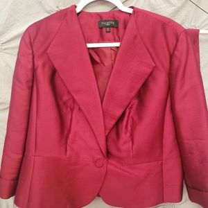 Red Talbots Suit